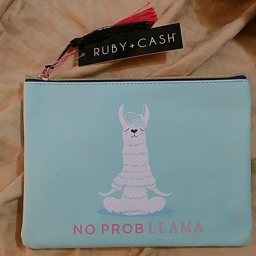 Ruby cash make up bag